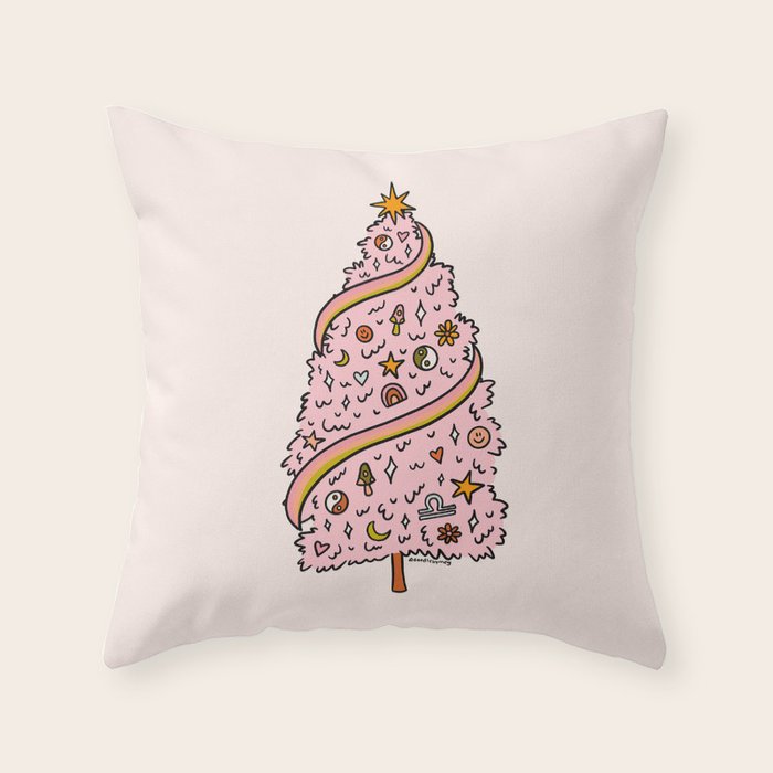 Libra Tree Throw Pillow Gallery Image 6