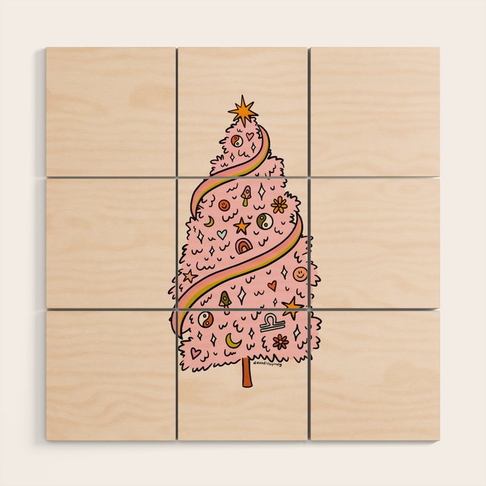 Libra Tree Wood Wall Art Gallery Image 1
