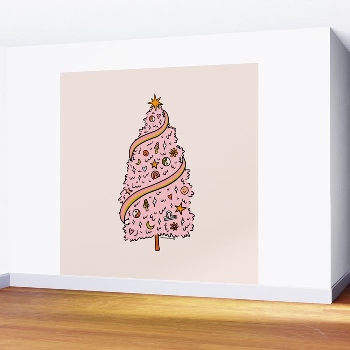 Libra Tree Wall Mural Gallery Image 2
