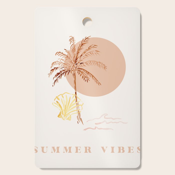 Boho Summer Vibes Cutting Board Gallery Image 1