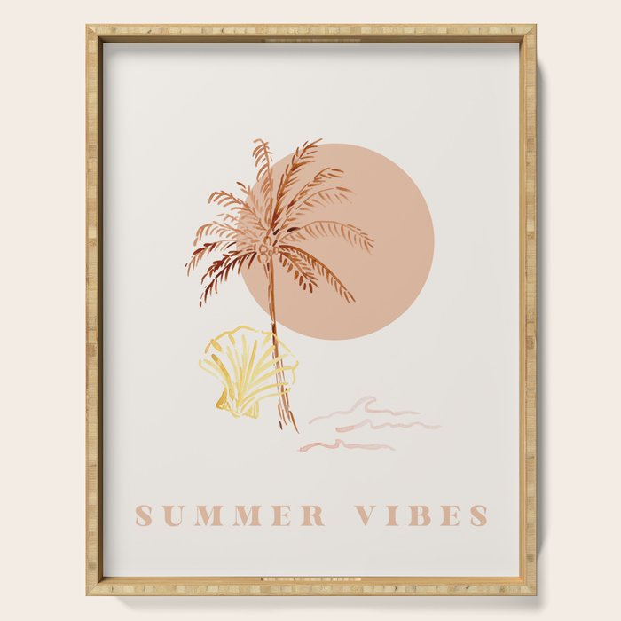 Boho Summer Vibes Serving Tray Gallery Image 1