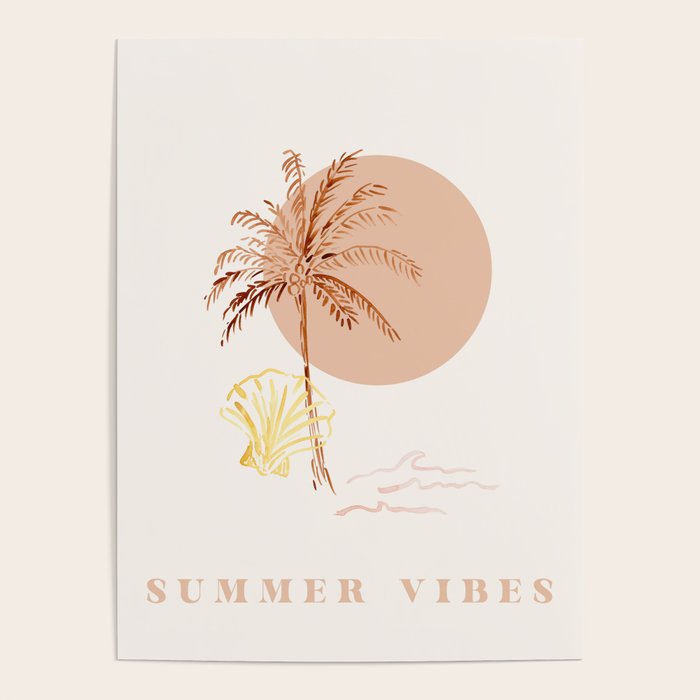Boho Summer Vibes Poster Gallery Image 4
