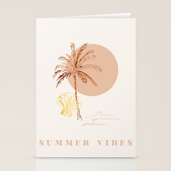 Boho Summer Vibes Stationery Card Gallery Image 2