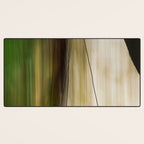 Forest, Water, Lines - abstract nature photograph long explosure Desk Mat Gallery Image 3