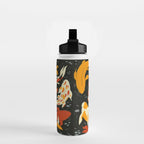 Koi in Black Water Water Bottle Gallery Image 2
