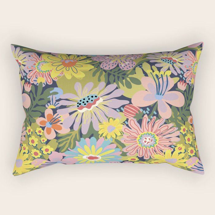 Summer bloom #2 Rectangular Pillow Gallery Image 2