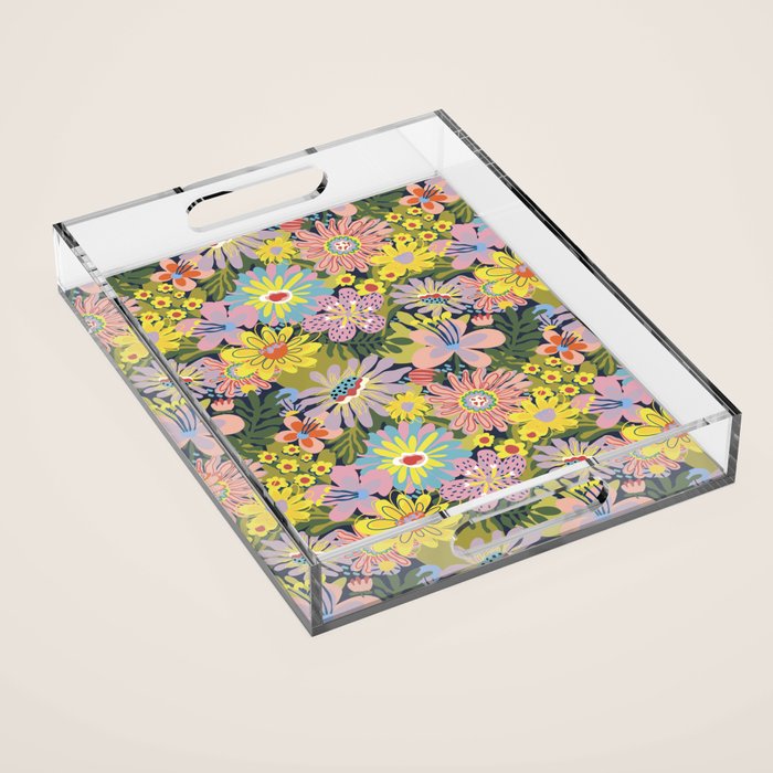 Summer bloom #2 Acrylic Tray Gallery Image 1
