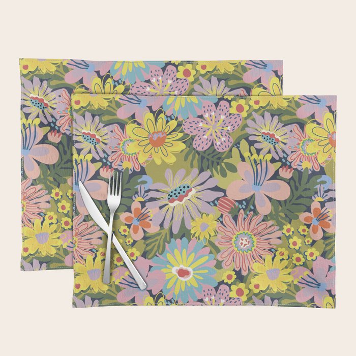 Summer bloom #2 Placemat Gallery Image 1