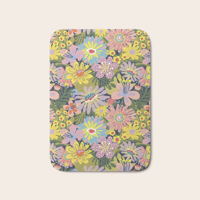 Summer bloom #2 Bath Mat Gallery Image 1