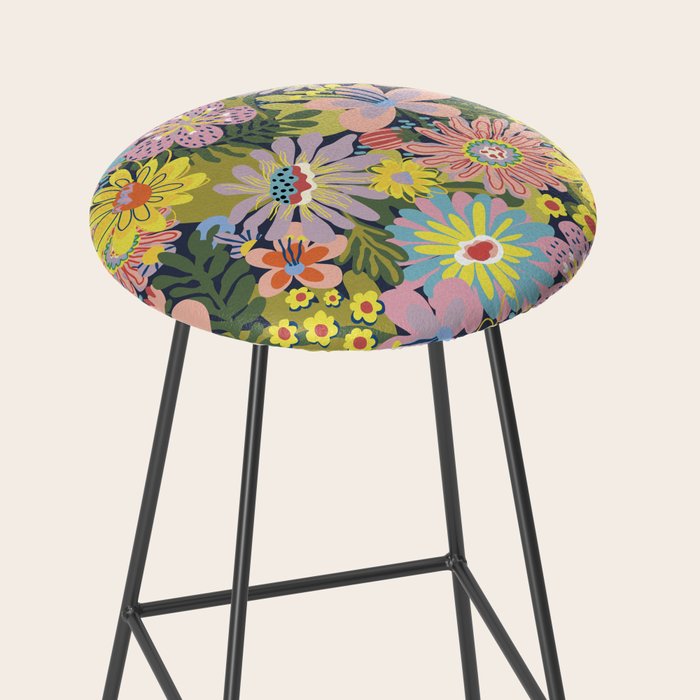 Summer bloom #2 Stool Gallery Image 2