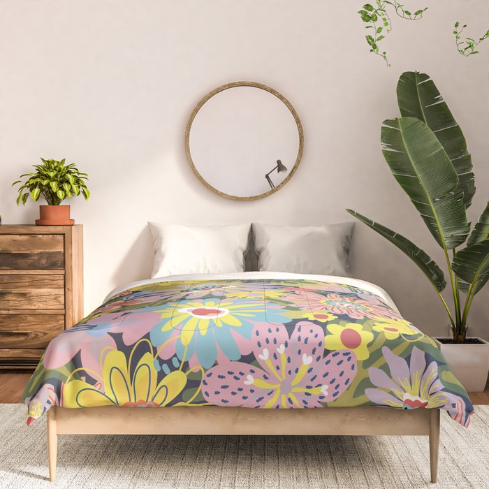 Summer bloom #2 Comforter Gallery Image 3