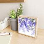 Purple Wisteria Flowers Mini Art Print Gallery Image 2