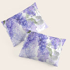 Purple Wisteria Flowers Pillow Sham Gallery Image 3