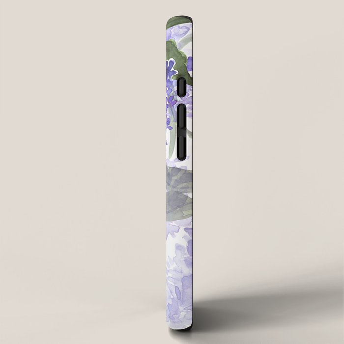 Purple Wisteria Flowers iPhone Case Gallery Image 2
