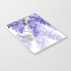 Purple Wisteria Flowers Notebook Gallery Image 3