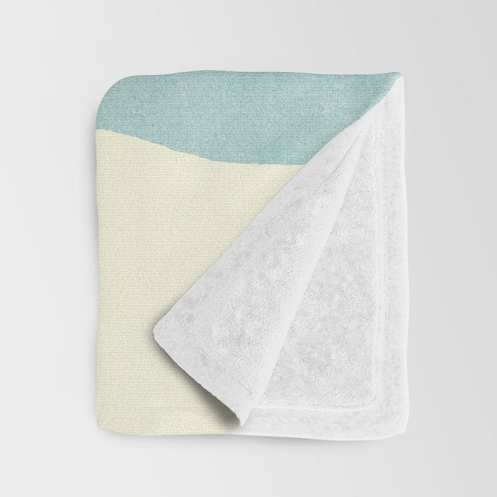 LANDSHAPES / Beach - Day Throw Blanket Gallery Image 3