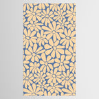 Retro Floral - Indigo  Tablecloth Gallery Image 2