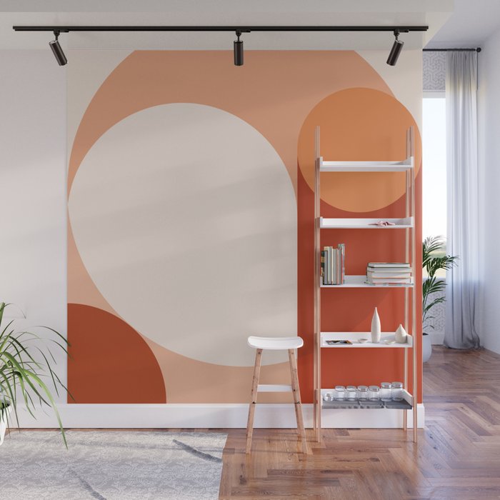 abstract minimal 9 Wall Mural Gallery Image 1