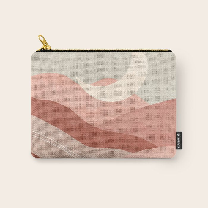 Reddish desert dunes moon Carry All Pouch Gallery Image 1