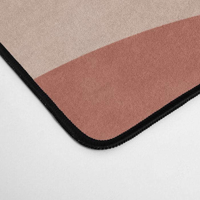 Reddish desert dunes moon Desk Mat Gallery Image 4