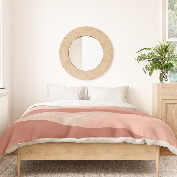 Reddish desert dunes moon Duvet Cover Gallery Image 3