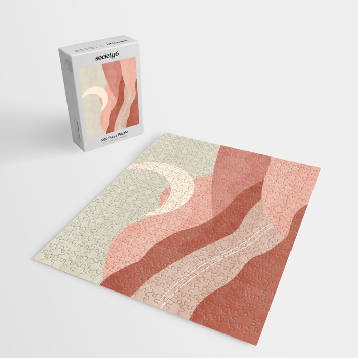 Reddish desert dunes moon Jigsaw Puzzle Gallery Image 2