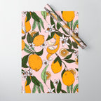 Succulent sweets oranges Wrapping Paper Gallery Image 1