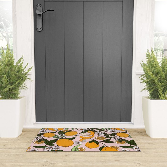Succulent sweets oranges Welcome Mat Gallery Image 3
