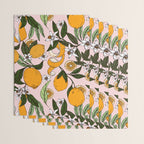 Succulent sweets oranges Wrapping Paper Gallery Image 3