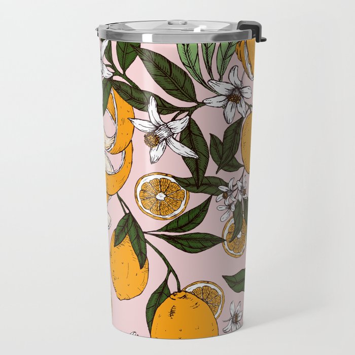 Succulent sweets oranges Travel Mug Gallery Image 2