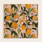 Succulent sweets oranges Wood Wall Art Gallery Image 1