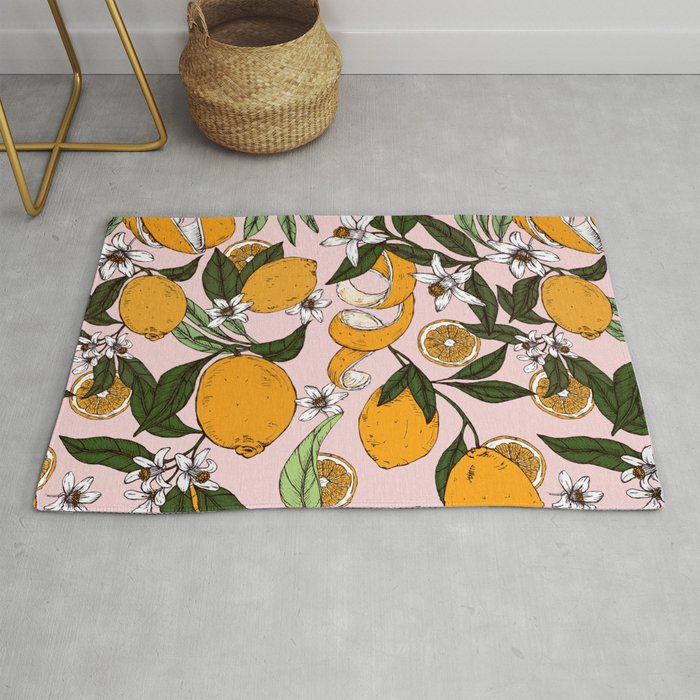 Succulent sweets oranges Rug Gallery Image 1