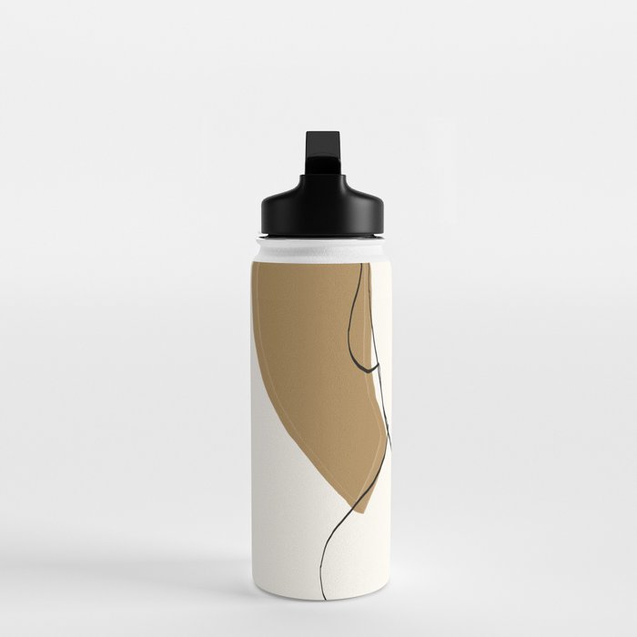 abstract nude 3 Water Bottle Gallery Image 3