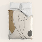 abstract nude 3 Comforter Gallery Image 6