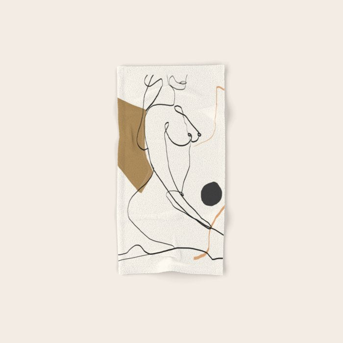abstract nude 3 Towels Gallery Image 1