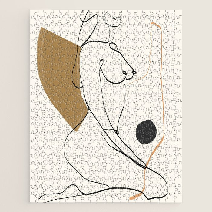 abstract nude 3 Jigsaw Puzzle Gallery Image 1
