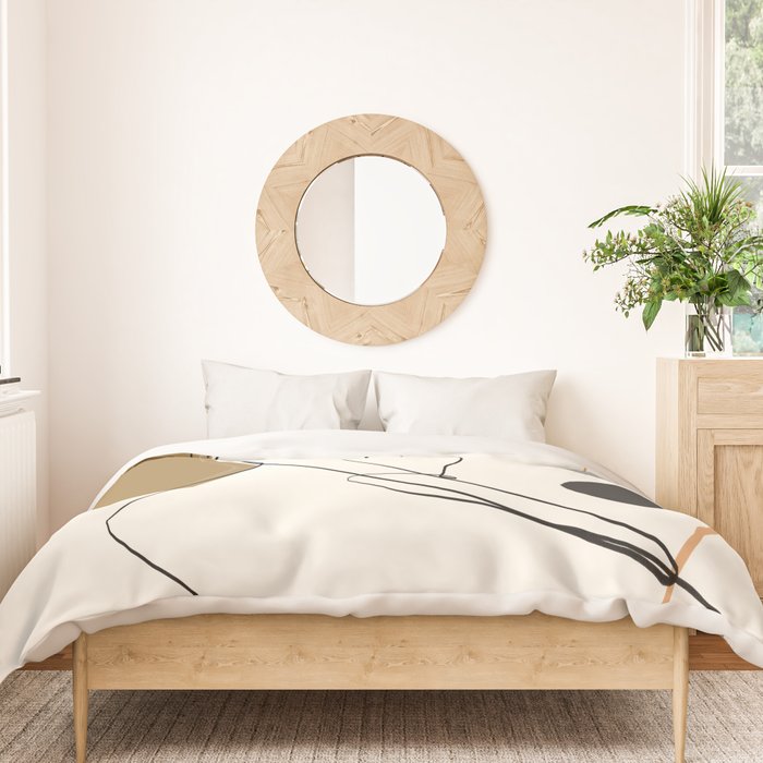 abstract nude 3 Duvet Cover Gallery Image 3