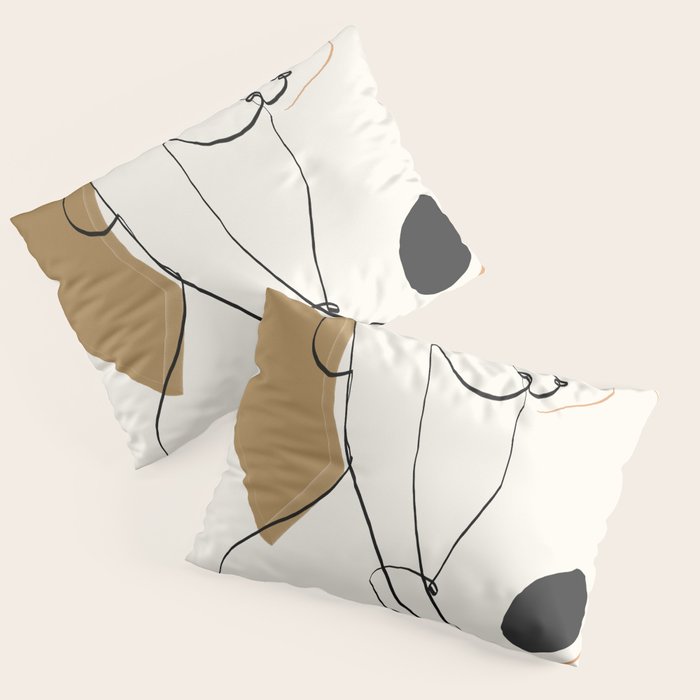 abstract nude 3 Pillow Sham Gallery Image 3