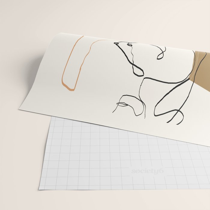 abstract nude 3 Wrapping Paper Gallery Image 2