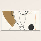 abstract nude 3 Desk Mat Gallery Image 3