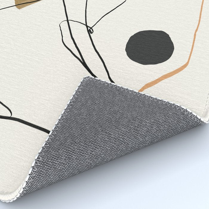 abstract nude 3 Rug Gallery Image 4