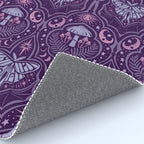 Celestial Forest Damask - Violet Rug Gallery Image 4