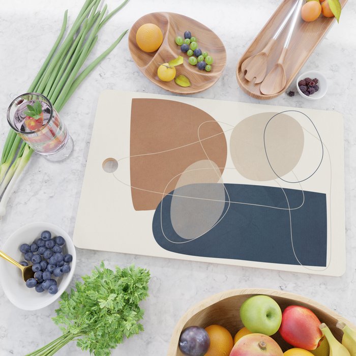 Spiraling Geometry 1 Cutting Board Gallery Image 2