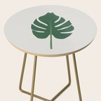 Cat and Plant 24: Meowstera Leaf Side Table Gallery Image 2