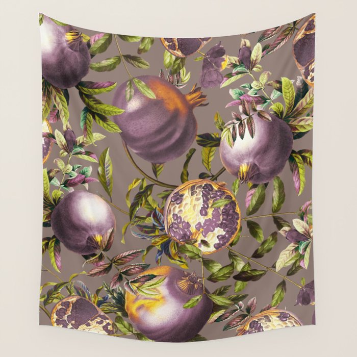 Pomegranate Garden III Wall Tapestry Gallery Image 1