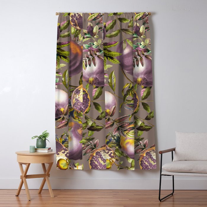 Pomegranate Garden III Window Curtain Gallery Image 1