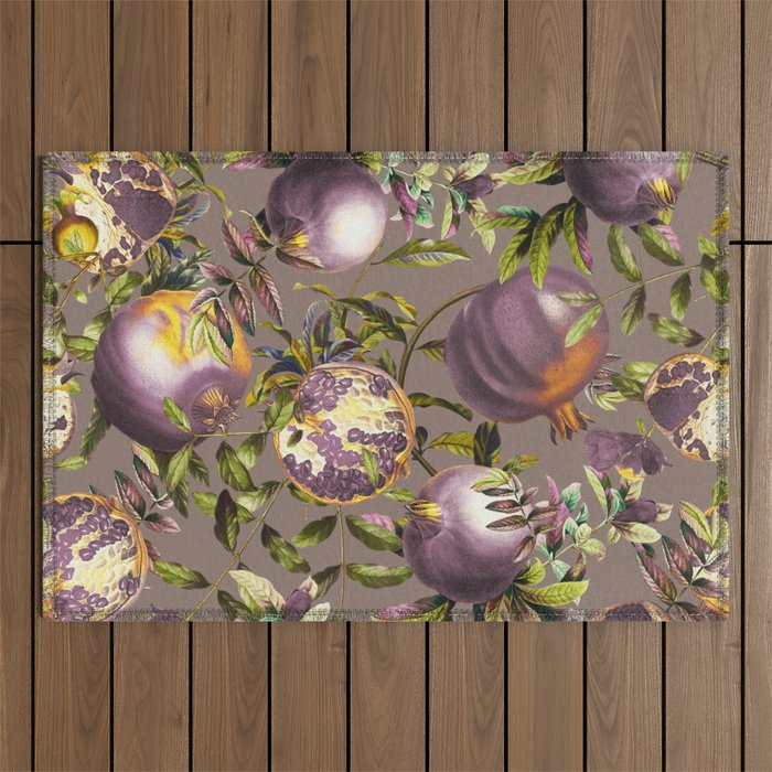 Pomegranate Garden III Outdoor Rug Gallery Image 1