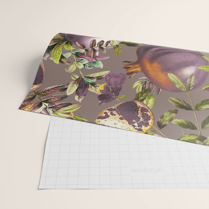Pomegranate Garden III Wrapping Paper Gallery Image 2