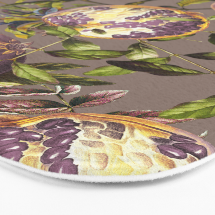 Pomegranate Garden III Bath Mat Gallery Image 3
