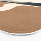 Minimal Abstract Art Landscape 8 Bath Mat Gallery Image 3